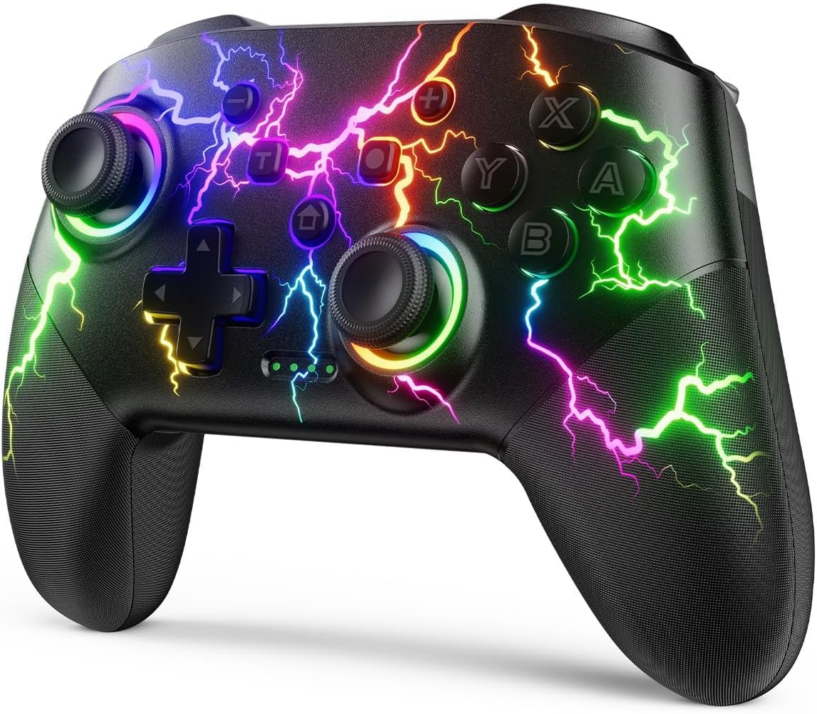 Universal Switch Controller พร้อมไฟ RGB ที่ตั้งโปรแกรมได้: ประสบการณ์การเล่นเกมระดับถัดไป