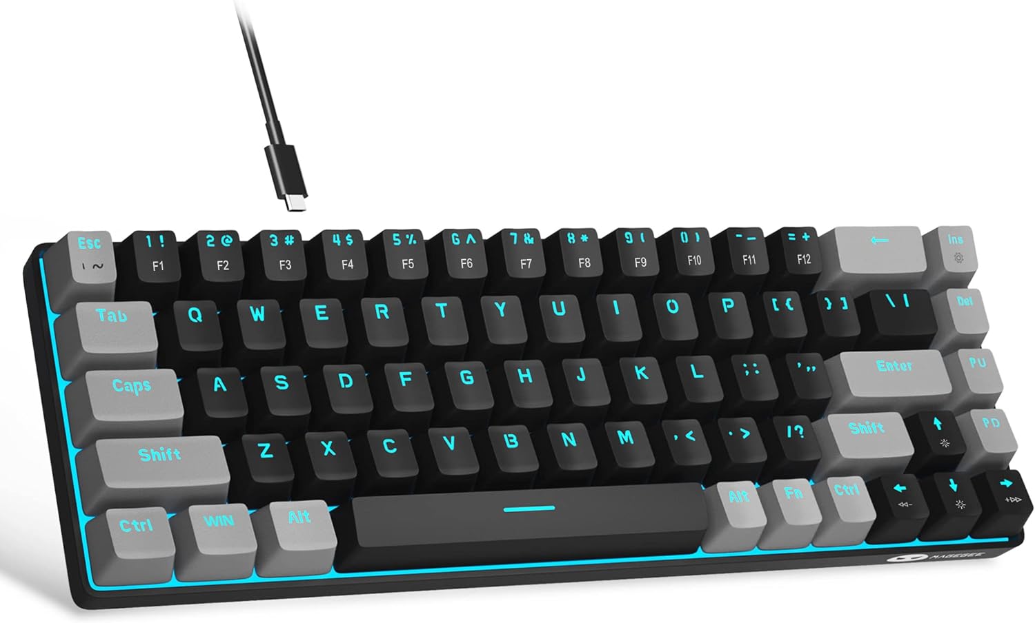 MageGee MK-Box Portable 60% Mechanical Gaming Keyboard: กะทัดรัดและทรงพลัง