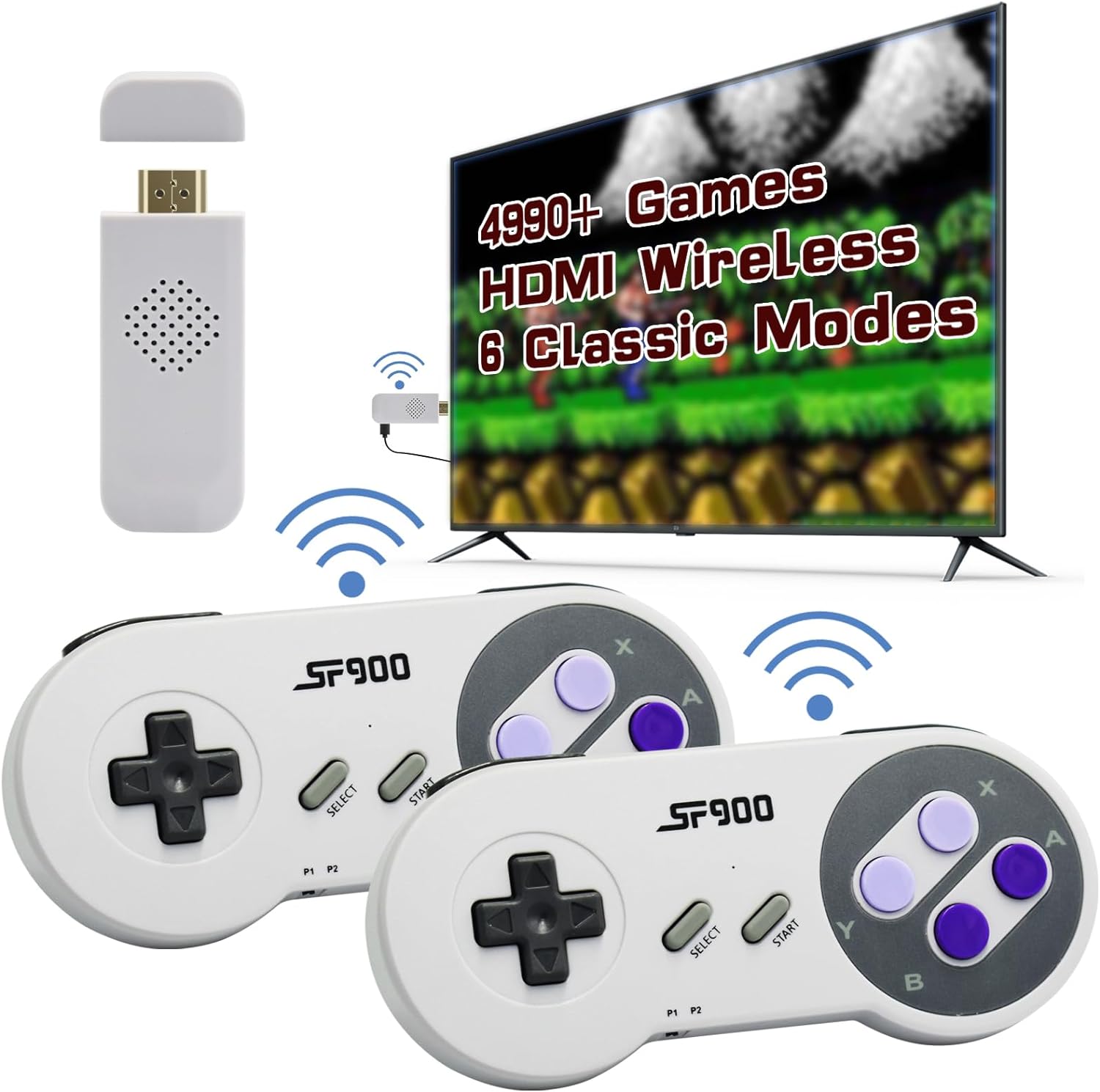 Retro Wireless Gaming Console: การเดินทางที่ชวนให้คิดถึงพร้อมสิ่งอํานวยความสะดวกที่ทันสมัย